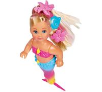 Simba 105733318 Evi Love Swimming Mermaid Evi En Forme De Sirène Avec Figurine De Poisson 12 Cm Pour Enfants À Partir De 3 Ans