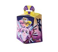 Simba 105951575 - Fluffyfly Papillon à Gonfler (30 cm) - Doudou Gonflable avec Yeux Arc-en-Ciel et Effet Surprise - Peluche Douce pour Enfants à Partir de 3 Ans