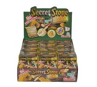 Simba 105952498 - Pierre secrète, Or ou Semi-précieuse en Barres de Sable, avec Marteau et Burin en Bois, 8 Couleurs Assorties, Un Seul Article est livré, lingots d'or, Jouets d'exploration à partir