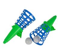 Simba Jeu de lance et attrape 107215098 – Set 2 lances, 2 balles 19 cm