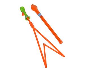 Simba 107286005 - Bubble Fun Baguette à Bulles XL Mécanisme de Pliage pour Savon géant, 220 ML, 61 cm, à partir de 3 Ans