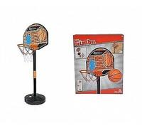 Panier de basket-ball avec support Rouge et noir G