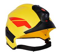 Simba 108101000 Casque de pompier Rosenbauer pour enfants, avec lampe de casque amovible, taille réglable, pour garçons et filles à partir de 3 ans