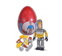 Simba 109251056 - Figurine individuelle Sam Le Pompier avec Accessoires III, 6 Assortis, Chaque œuf Contient Une Figurine avec Accessoires, 10 cm