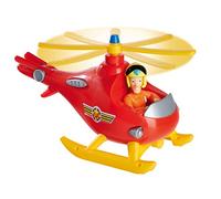 Simba 109252507 - Sam Le Pompier Wallaby, Version enfantine, avec Figurine Tom Thomas 7 cm, hélicoptère 17 cm, à partir de 3 Ans