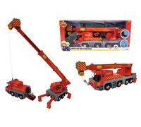 Simba 109252517 - Sam Le Pompier - Grue De Secours 2-En-1 - Neuf
