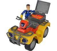 Simba 109257657 - Quad de pompier Sam Mercury avec figurine et accessoires
