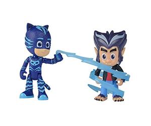 Simba 109402223 PJ Masks Ensemble de Figurines Catboy avec Howler Unisexe Enfant