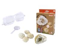 Simba 109452662 - Scout Geodes à briser (5 Pierres) - Jouet interactif Explorateur et Explorateur pour Enfants à partir de 5 Ans avec loupe et Lunettes de Protection, 3 à 4 cm chacune