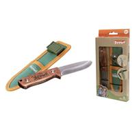 Simba Couteau de sculpture Scout pour enfant à partir de 8 ans, 17 cm, lame 8 cm pointe arrondie