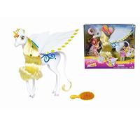 Simba 109480095 Licorne magique Onchao avec lumière et sonore, ailes mobiles et musique de la série 25 cm