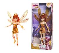 Simba – Poupée à habiller Mia and Me Yuko Elfe – Ailes et jambes mobiles, 23 cm, blanc
