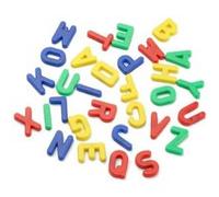 Simba Lettres magnétiques Alphabet Aimant 4591456 – Majuscules Art&Fun