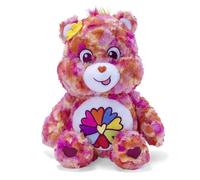 Simba 6305878001 - Ourson Porte-Bonheur, Flower Power Ourson, 35 cm, Peluche Care Bears