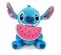 Simba 6315870192 Peluche Stitch avec pastèque 25 cm Licence Disney 100% Originale Convient pour Tous Les âges
