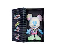 Simba 6315870310 Disney Mickey Mouse Tie Dye, Édition Novembre, Exclusivité Amazon, Figurine en Peluche 35 cm, Coffret Cadeau, Édition Limitée Collector