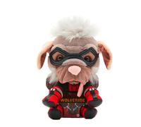 Simba 6315870453 - Disney Marvel Dogpool Peluche (26 cm) - Peluche détaillée du Film Deadpool & Wolverine, Jouet pour Fans et collectionneurs à partir de 15 Ans