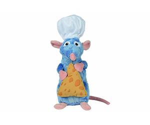Simba 6315874987 - Disney Peluche Remy avec Toque et Fromage ± 25 cm