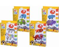 Simba A&F Perles thermocollantes Animaux, 4 types