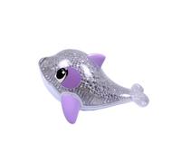 Simba Jouet de bain ABC Dauphin Scintillant – Fonction lumineuse arc-en-ciel – 14 cm, dès 12 mois