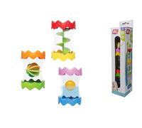Simba ABC Water Activity - Lot de 3 Jouets de Bain empilables avec activités Aquatiques, Jouets de Bain pour bébé, gobelet de Bain à Verser et découvrir à partir de 12 Mois