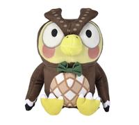 Simba Animal Crossing Eugen - Figurine en Peluche - Échelle de musée de New Horizons - Peluche Douce à Collectionner, Jouer et Offrir - 25 cm - À partir de 0 Mois