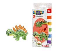 Simba Art and Fun 3D Stegosaure Dinosaure à emboîter Facile à Assembler 5 Ans