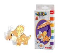 Simba Art and Fun 3D Triceratops Dinosaure à Assembler Facile à Assembler 5 Ans