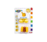 Simba Art & Fun Air Dry Argile girafe - Kit créatif avec pâte à modeler séchant à l'air, 4 couleurs Airclay, pièces en plastique et instructions (français non garanti), kit de bricolage pour enfants à