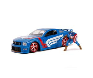 Simba - Avengers Captain America with Car 1:24 253225007