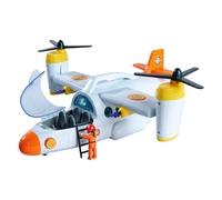 Simba Avion Jouet SAM Le Pompier Secours Multicolore Fonction Lanceur