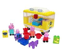 Simba Big - Bloxx Peppa Pig - Camping-Car - Set de Construction Briques - 54 pièces - 4 Figurines Incluses - Jouet pour Enfant - Dès 18 Mois - 800057145
