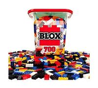 Simba Blox - 700 Blocs De Construction Pour Enfants Partir De 3 Ans 8 Briques Avec Plaque De Base Enti Rement Compatibles Couleurs Mélangées Noir Rouge Blanc Jaune Bleu 104114200