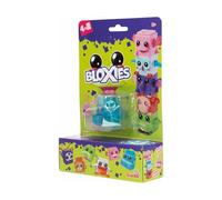 Simba - Bloxies Pack de 4 - Animaux Colorés Carrés à Collectionner - Figurines Articulées - Dès 3 Ans - 105952627S06