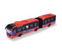 Simba Bus Articulé Volvo 7900E (40 cm) DICKIE Rouge - Voiture Jouet
