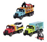 Dickie Toys Camion Volvo 23 cm – pièces mobiles et accessoires – 3 assortiments (à partir de 3 ans)