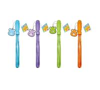 Simba Care Bears Bâton à Bulles géant 150 ML de Savon Liquide avec Pendentif Care Bears en PVC 4 Motifs aléatoires Longueur 36 cm À partir de 3 Ans