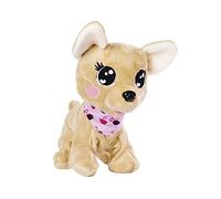 Simba - Peluche interactive - Chi Chi Love Baby Boo - 30 cm - Jouet interactif - Marron et rose - Mixte - 3 ans+