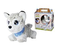 Simba - Chi Chi Love Happy Husky, 105890050009, 3 Ans, 30 cm, interactif, répond à 12 Commandes, 60 Sons