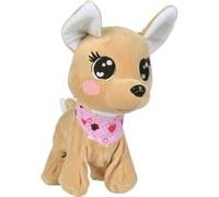 Simba 105893500 ChiChi Love Baby Boo, version allemande, réagit à 12 commandes vocales, avec plus de 60 sons différents, 30 cm, chien en peluche chihuahua, animal de compagnie interactif, à partir de
