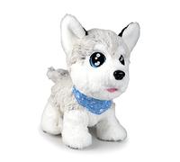 Simba - Chichi Love Husky - Peluche Interactive 30cm - 60 Sons - Version Française - Dès 4 Ans - 105890050002