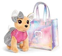 Simba - Chichi Love Shimmer - Peluche Chihuahua 20cm - Sac Effet Scintillant - Dès 3 Ans - 105893432