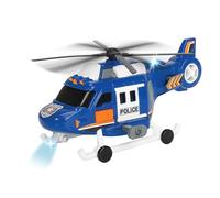 Dickie Toys Hélicoptère Action Series 18 lumières et sons, pales mobiles, Multicolore