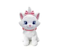Simba Disney 6315870470 Peluche Classique Refresh Marie 25 cm Convient dès Les Premiers Mois de Vie Blanc