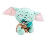 Simba Star Wars Grogu With Macaroon 25 Cm Teddy Rose Enfants
