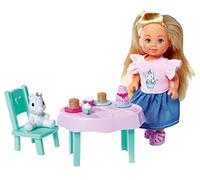 Simba Poupée Evi Cake Time – avec goûter, peluche et accessoires (105733600)