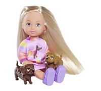 Simba - Evi Love Chiots Teckels - Promenade en Laisse - Mini Poupée 12cm - Dès 3 Ans - 105735867S12