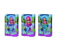 Simba 105733482 - Poupée Evi Love Glitter Mermaid avec Queue de sirène Qui Brille Lorsque Vous secouez