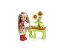 Simba Mini poupée Evi Love Jardin 12 cm avec lapin, légumes et potager – Dès 3 ans