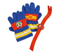 Simba Fireman Sam Fire Brigade Gloves/One Pair of Textile Gloves / 20 x 14 cm/wi